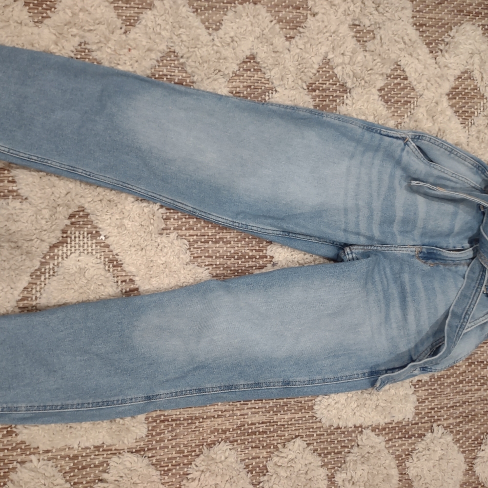 Hollister sz 1 paper bag waist jeans